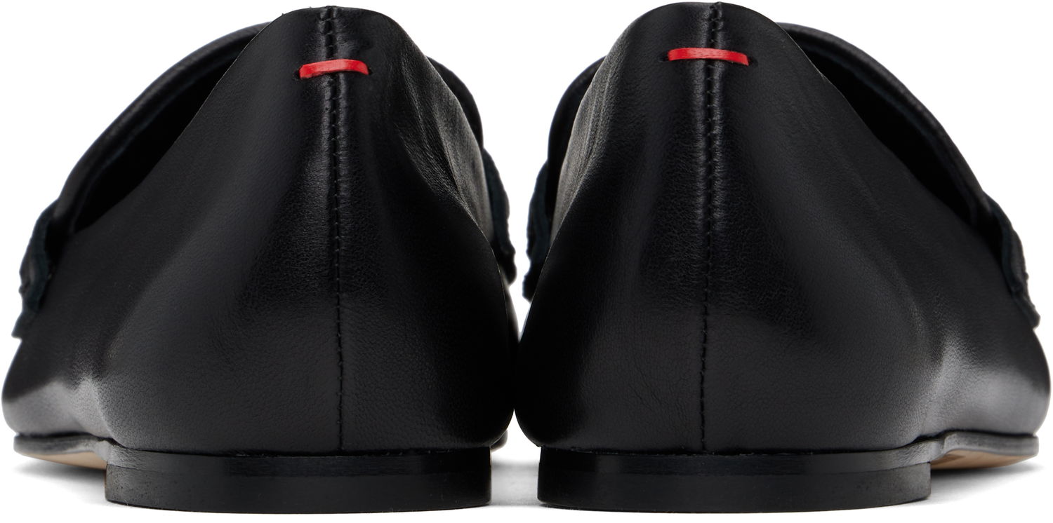 Oblačila Aeyde Aeyde Alfie Leather Loafers Črna | A11-FL-GGRS08FL1-SS24-800-007, 1