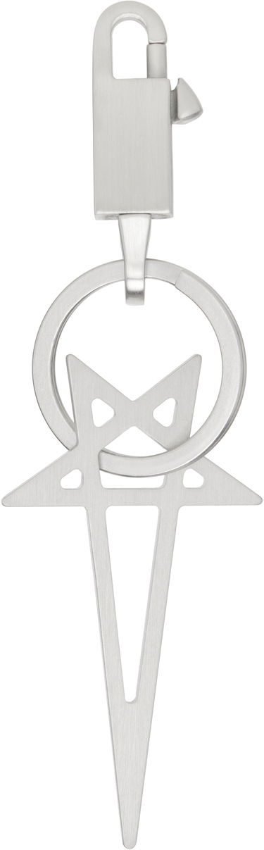 Obeski za ključe Rick Owens Rick Owens Hollywood Pentagram Keychain Kovinski | RA01E0691 MET, 1