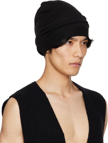 Beanie Rick Owens Rick Owens Concordians Beanie Črna | RU02E1494 M, 1