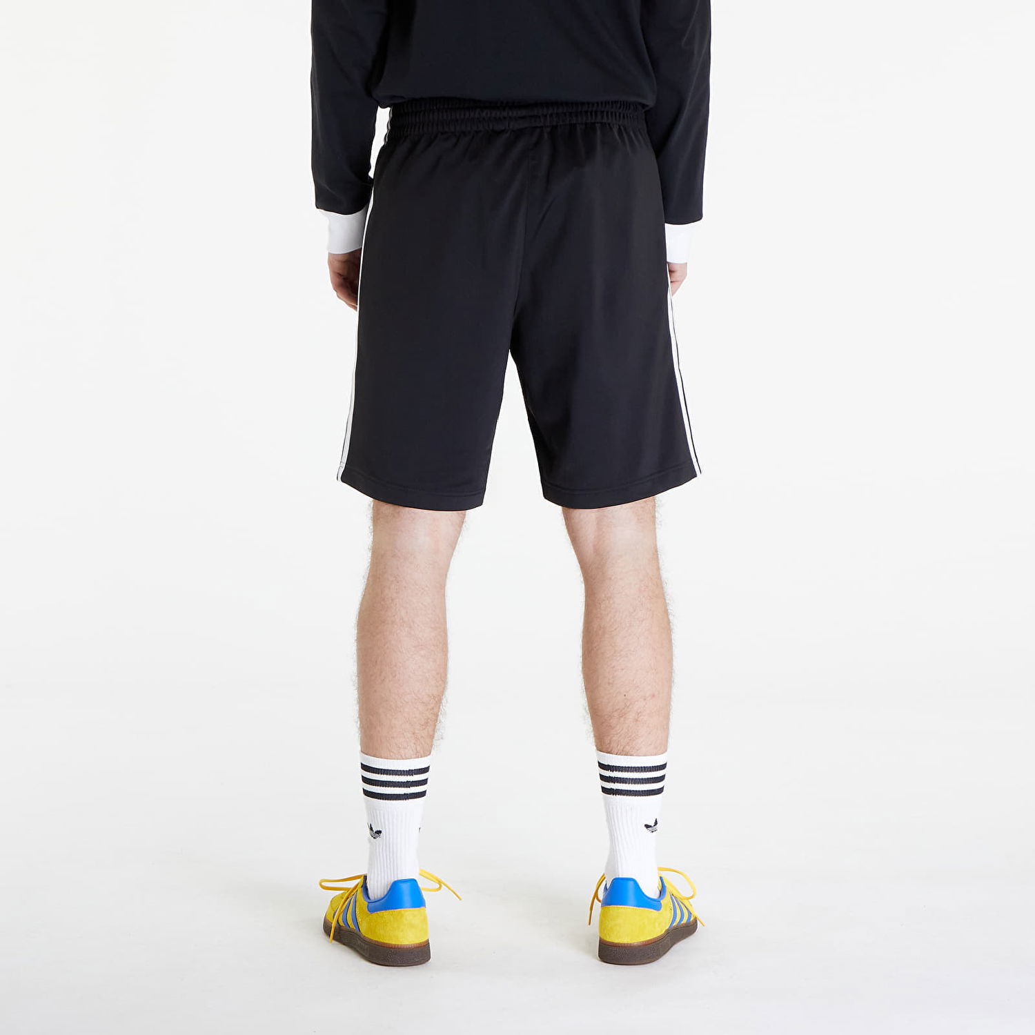 Kratke hlače adidas Originals Adicolor Firebird Short Black/ White Črna | IU2368, 1