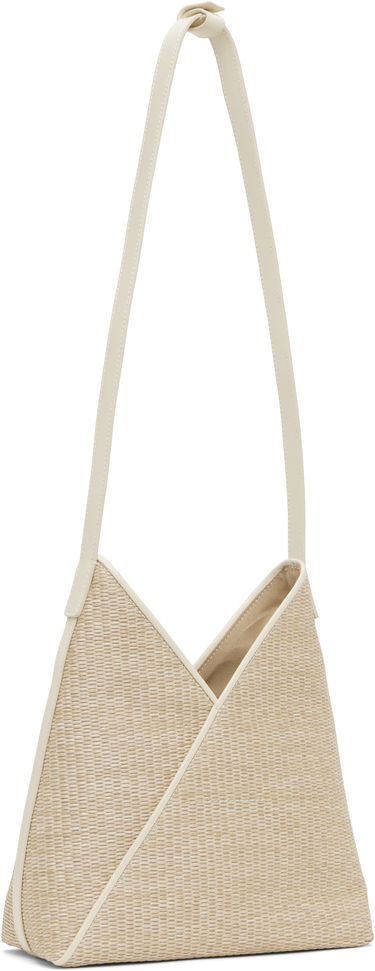 Torbica Maison Margiela MM6 Maison Margiela Raffia Shoulder Bag Bež | SB5ZH0019 P7256, 2