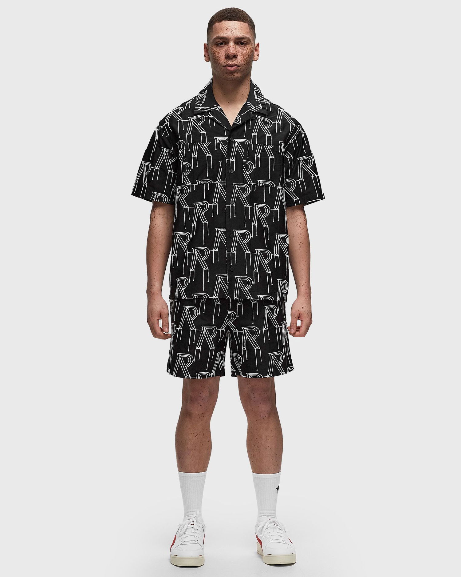 Srajce Represent Clo Represent EMBRODIERED INITIAL OVERSHIRT Črna | MLM212-01, 1