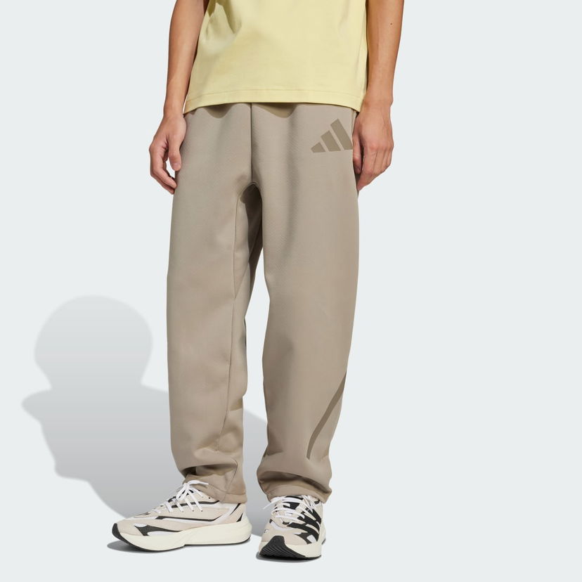 Trenirka adidas Performance Open Hem Pants Rjava | JC6716