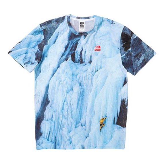 Majica Supreme The North Face Ice Climb T-Shirt Modra | SUP-SS21-566