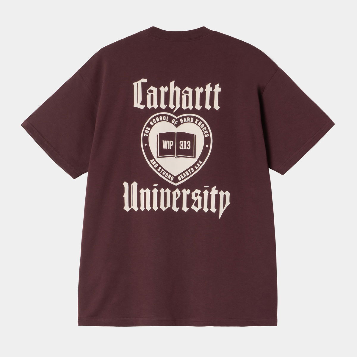 Majica Carhartt WIP Carhartt WIP Schooling Short Sleeve T-Shirt Bordo | I035453_9, 1