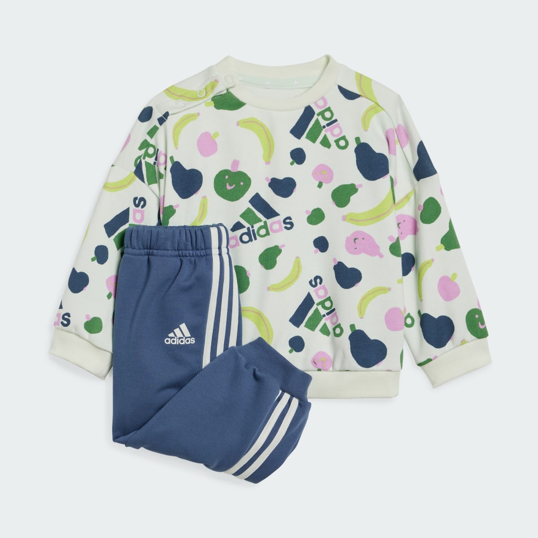 Trenirka adidas Performance Essentials Allover Print Jogger Set Večbarvna | IQ4065, 0