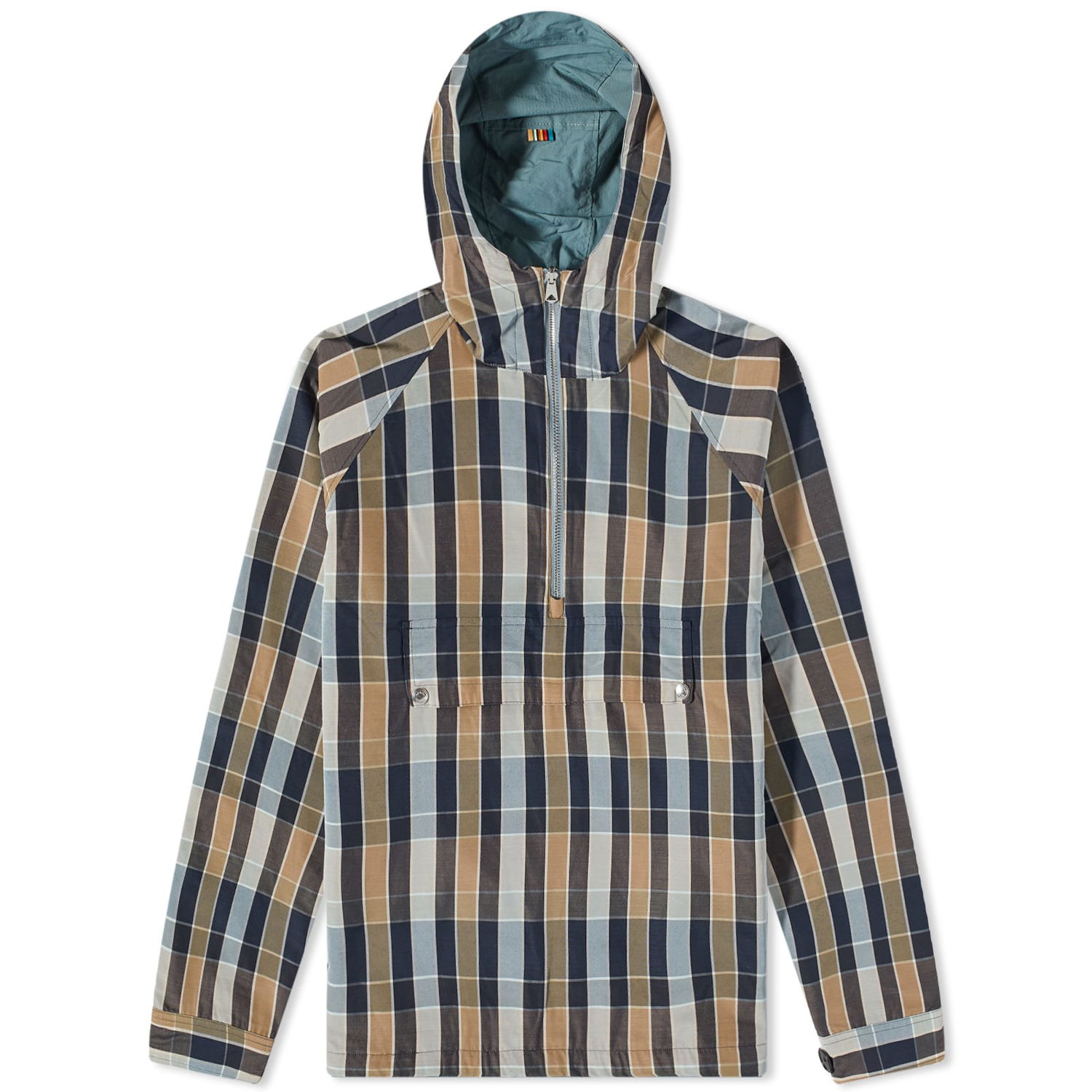 Jakna Pop Trading Company x Paul Smith Reversible Popover Zelena | M1R-129Y-K02028, 0