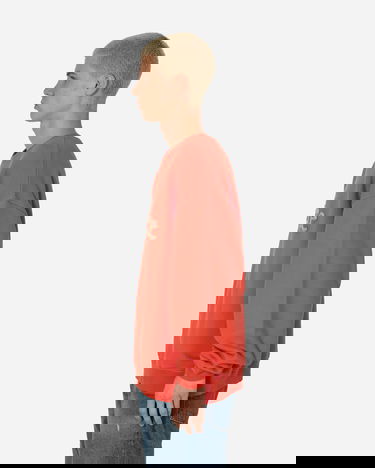 Pulover ERL Crewneck Sweatshirt Rdeča | ERL08T025 1, 2