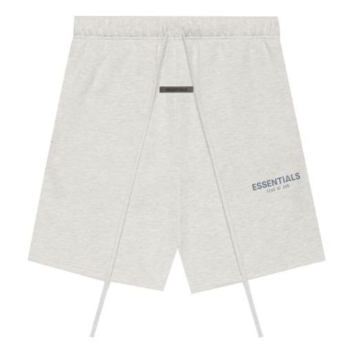 Kratke hlače Fear of God Essentials Sweatshorts Siva | FOG-SS21-603