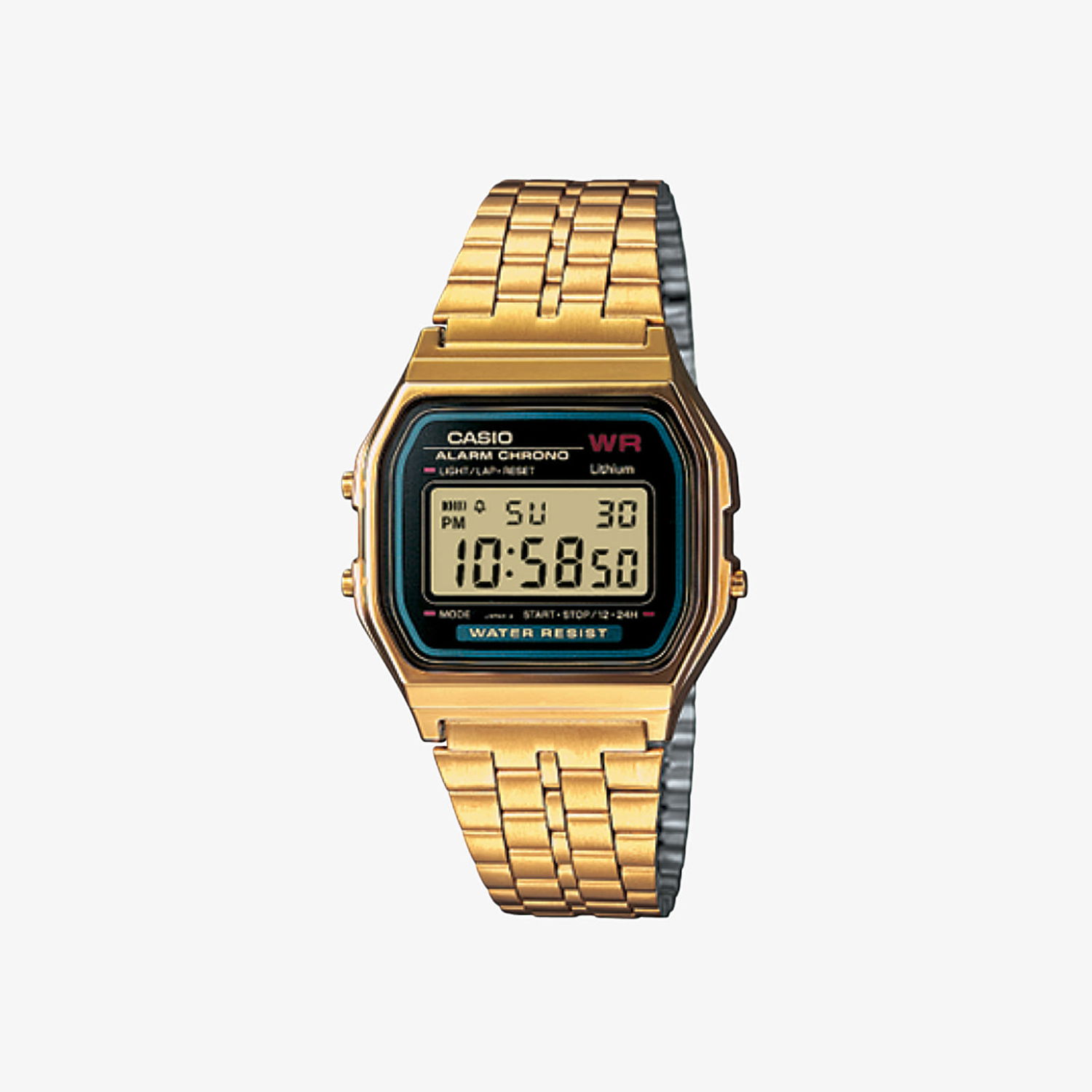 Ure CASIO Collection Rumena | A159WGEA-1EF, 0