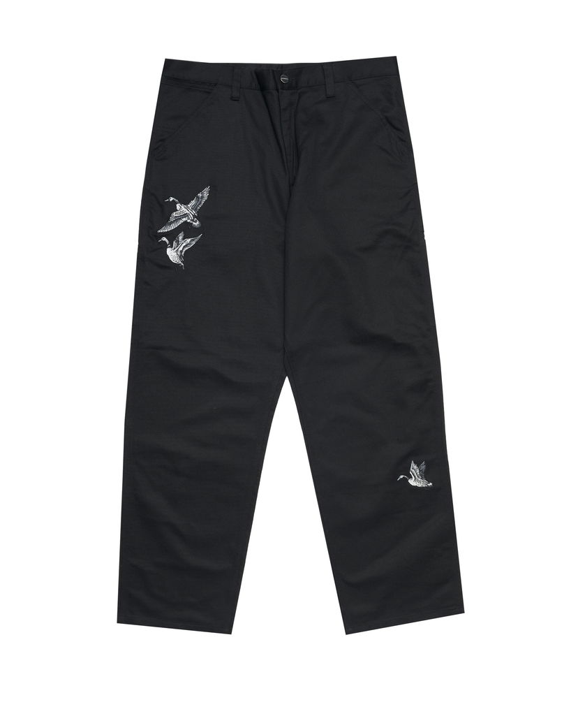Hlače Carhartt WIP Ducks Single Knee Pant Črna | I033700.89XX