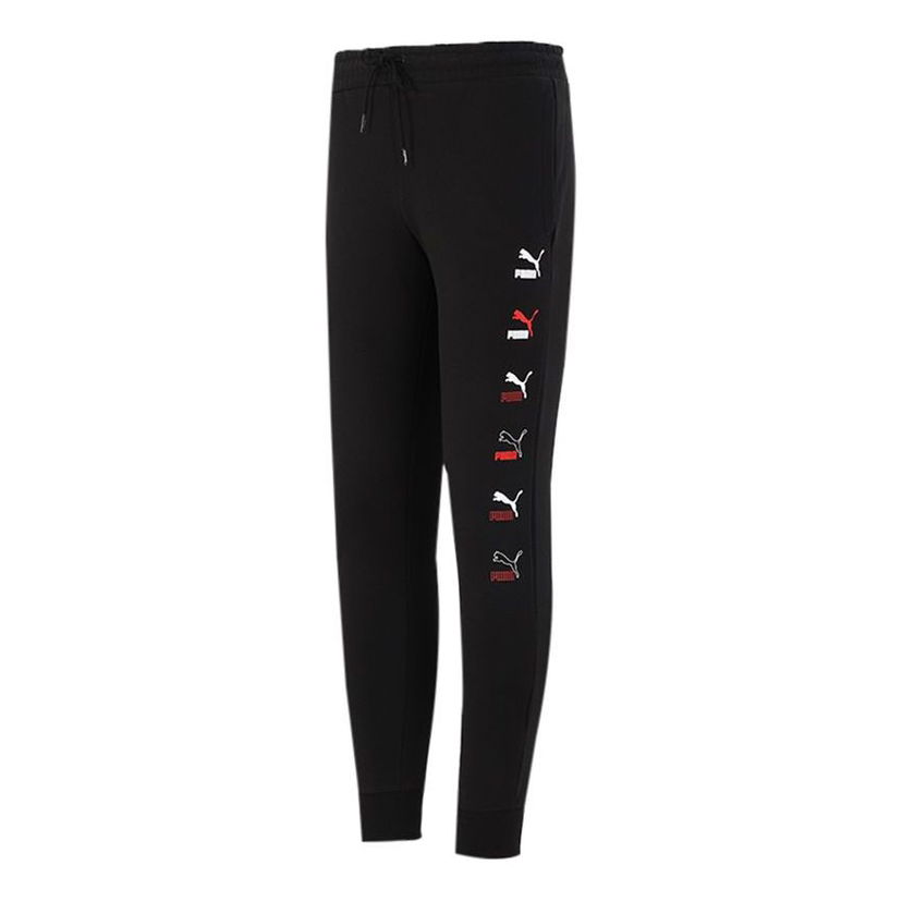 Trenirka Puma Classics Graphics Brand Love Placement Pants Črna | 533146-01