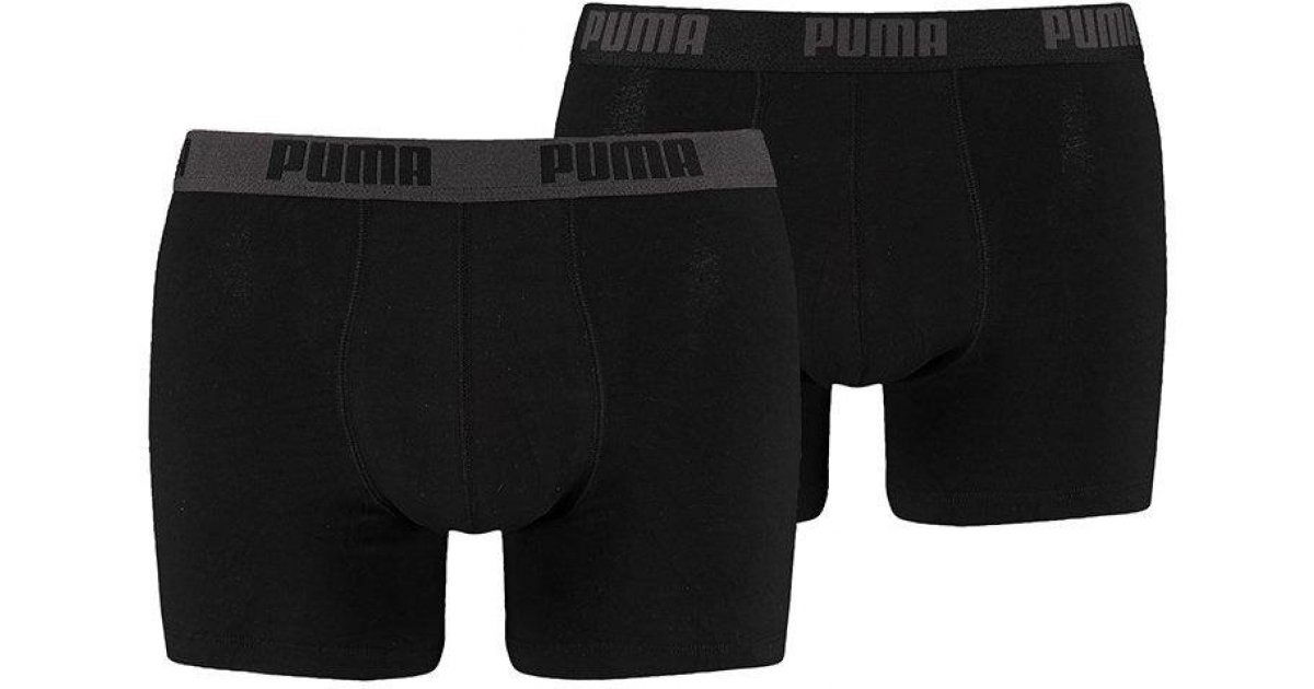 Boksarice Puma Basic (2 pack) Črna | 88886958, 1