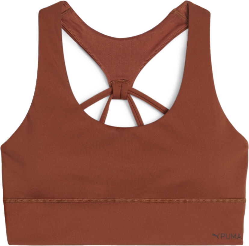 Modrček Puma 4KEEPS Evolve Longline Sports Bra Rjava | 524800-81