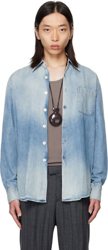 Srajce OUR LEGACY OUR LEGACY Above Denim Shirt Modra | M4252AC, 0