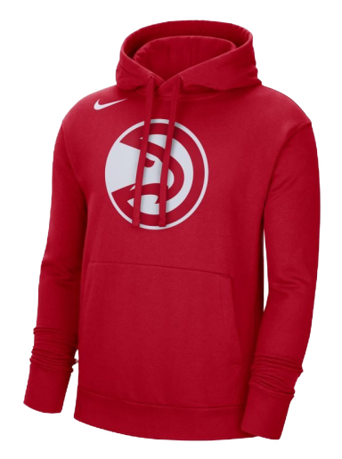 Pulover Nike Atlanta Hawks NBA Fleece Pullover Hoodie Rdeča | DN8621-657