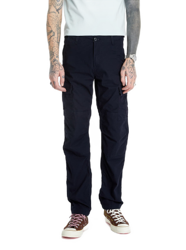 Hlače in kavbojke Carhartt WIP Aviation Črna | I009578