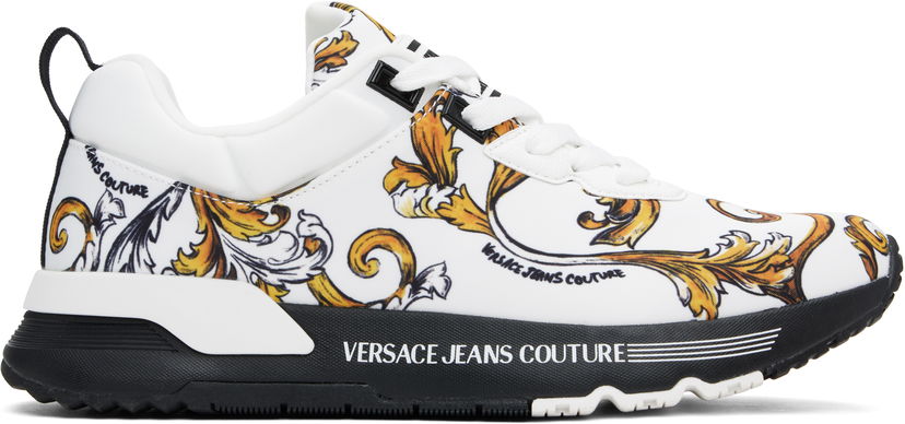 Superge in čevlji Versace Versace Jeans Couture Outline Barocco Dynamic Bela | E78YA3SA1_EZSC64