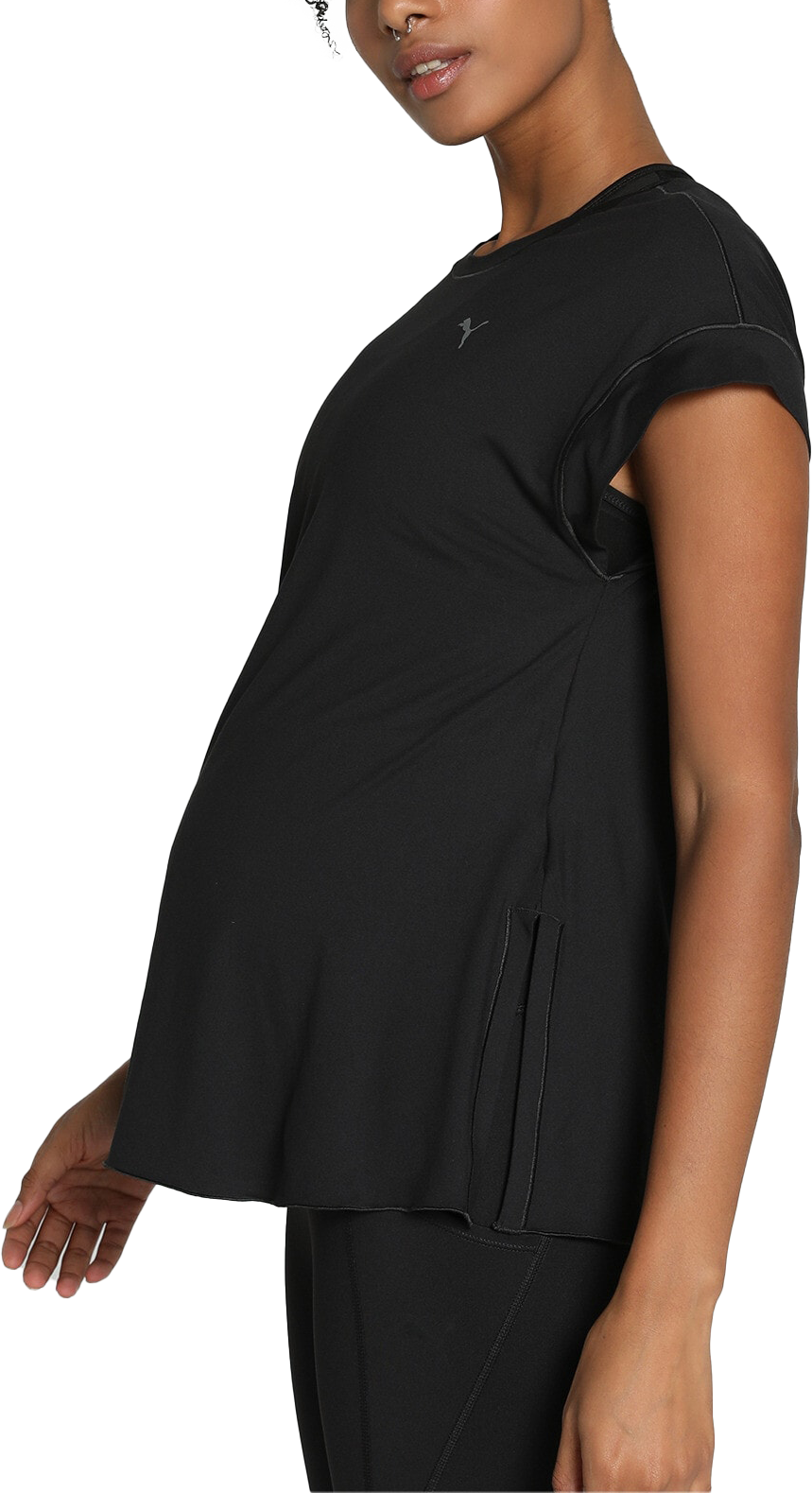 Majica Puma MATERNITY STUDIO OVERSIZED TEE Črna | 524857-01, 1
