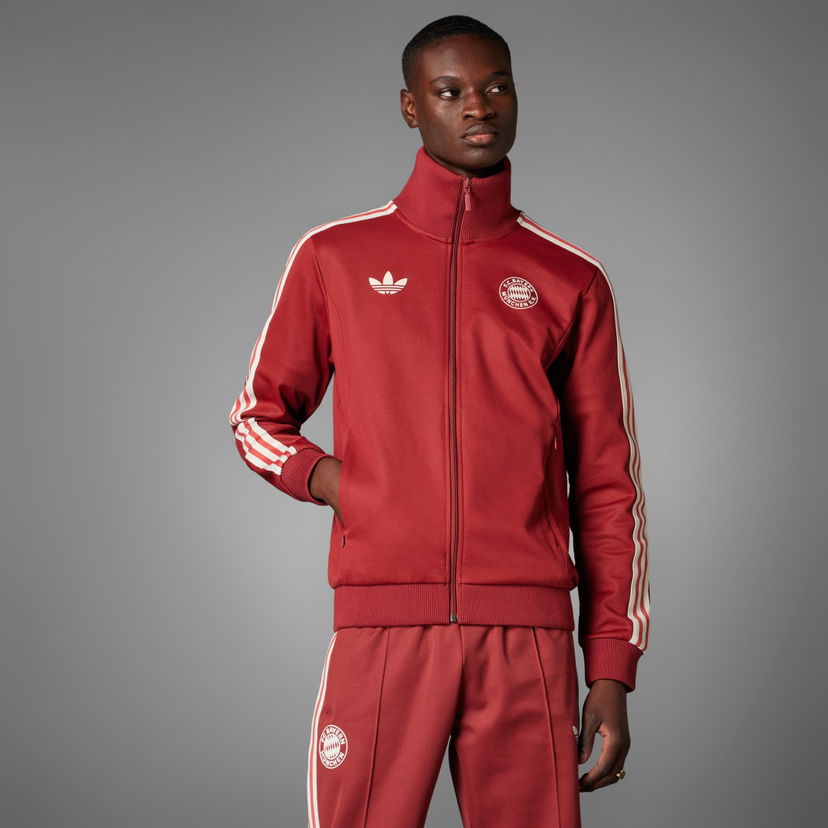 Jakna adidas Performance FC Bayern Track Jacket Rdeča | IY0047