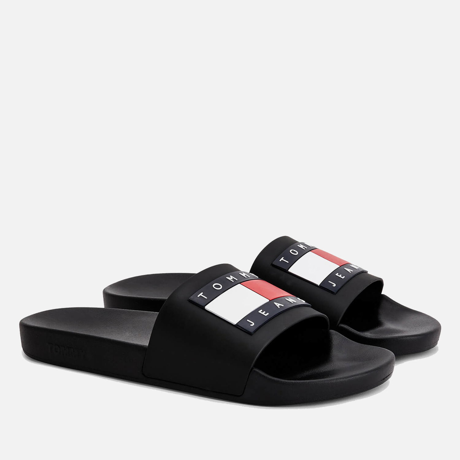 Superge in čevlji Tommy Hilfiger Rubber Slide Črna | EM0EM01191BDS, 0