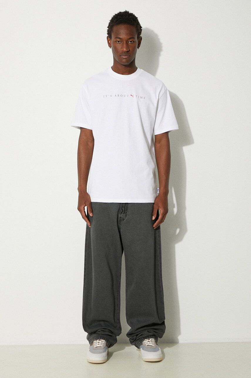 Majica Puma MMQ Graphic Tee With Print Bela | 626556, 1