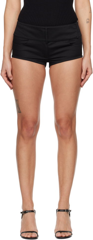Kratke hlače Courrèges Courrèges Belted Mini Shorts Črna | 125CSH048PL0178, 0
