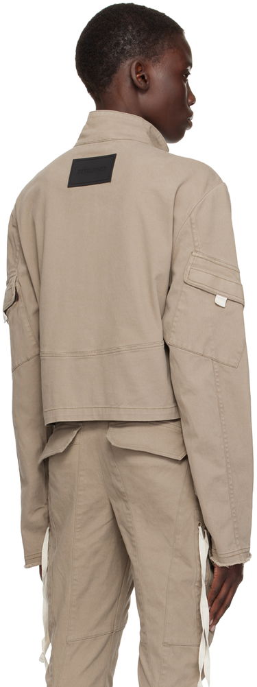 Jakna Ottolinger Ottolinger Drawstring Crop Jacket Bež | 0904001, 2