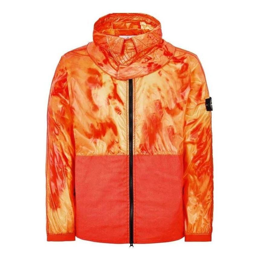 Vetrovka Stone Island Heat Reactive Hooded Jacket by Stone Island Oranžna | 761541599-V0032, 0