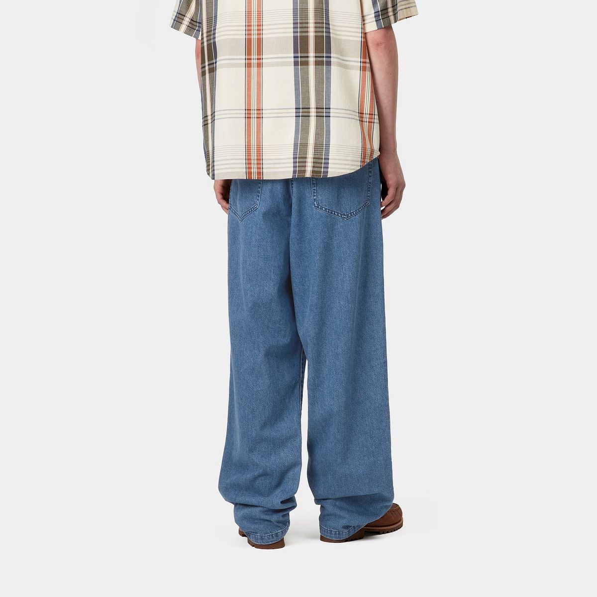 Kavbojke Carhartt WIP Carhartt WIP Lucas Loose Fit Jeans Modra | I035245_9, 1