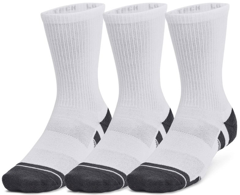 Nogavice Under Armour Performance Tech Bela | 1379512-100, 0