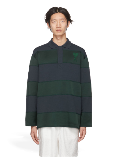 Polo majica AMI SSENSE x Polo Tee Zelena | SPEHPL202.701.411