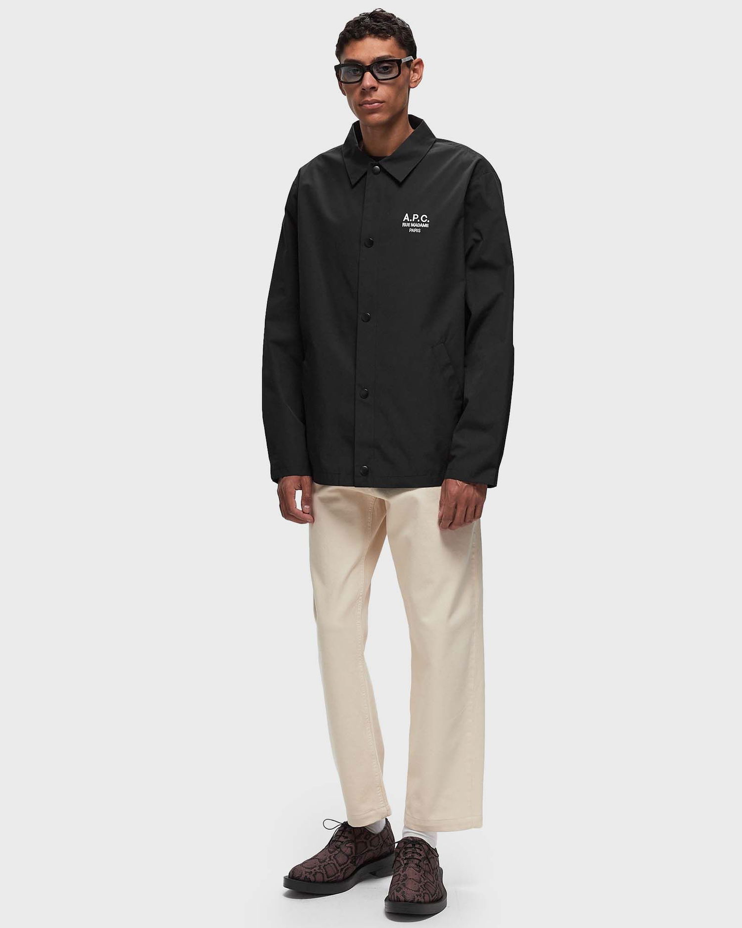 Vetrovka A.P.C. BLOUSON REGIS Črna | PSAJB-H02960-LZZ, 1