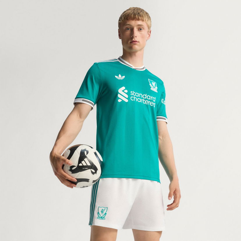 Dres adidas Performance Liverpool FC 25/26 Third Kit Turkizna | JV6427