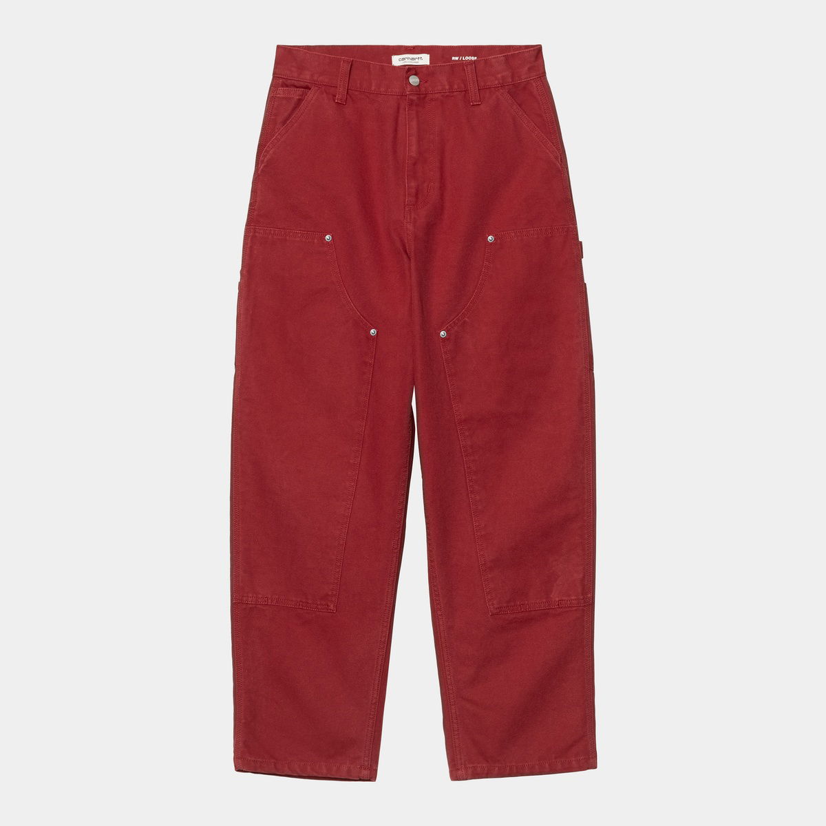Cargo hlače Carhartt WIP Carhartt WIP OG Double Knee Pants Rdeča | I035669_9, 1