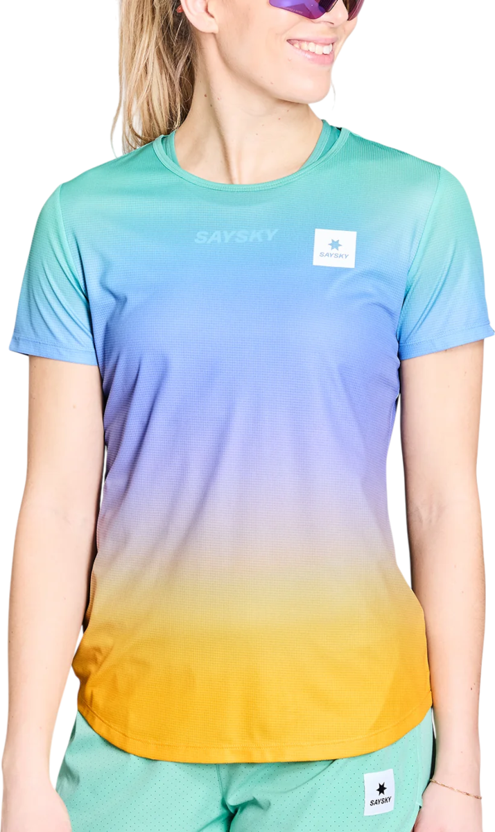 Majica Saysky Saysky Drip Dye Flow T-Shirt Večbarvna | nwrss60c-1033