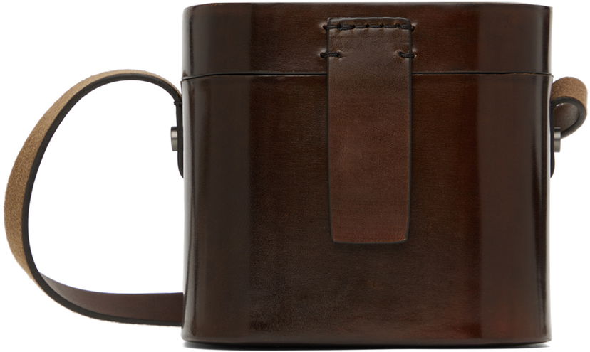 Torba za čez ramo Max Mara Leather Shoulder Bag Rjava | 2414511063600001