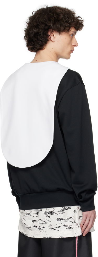 Pulover Comme des Garçons Homme Plus Smooth Thick Quarter Zip Sweatshirt Črna | PO-T032-051, 2