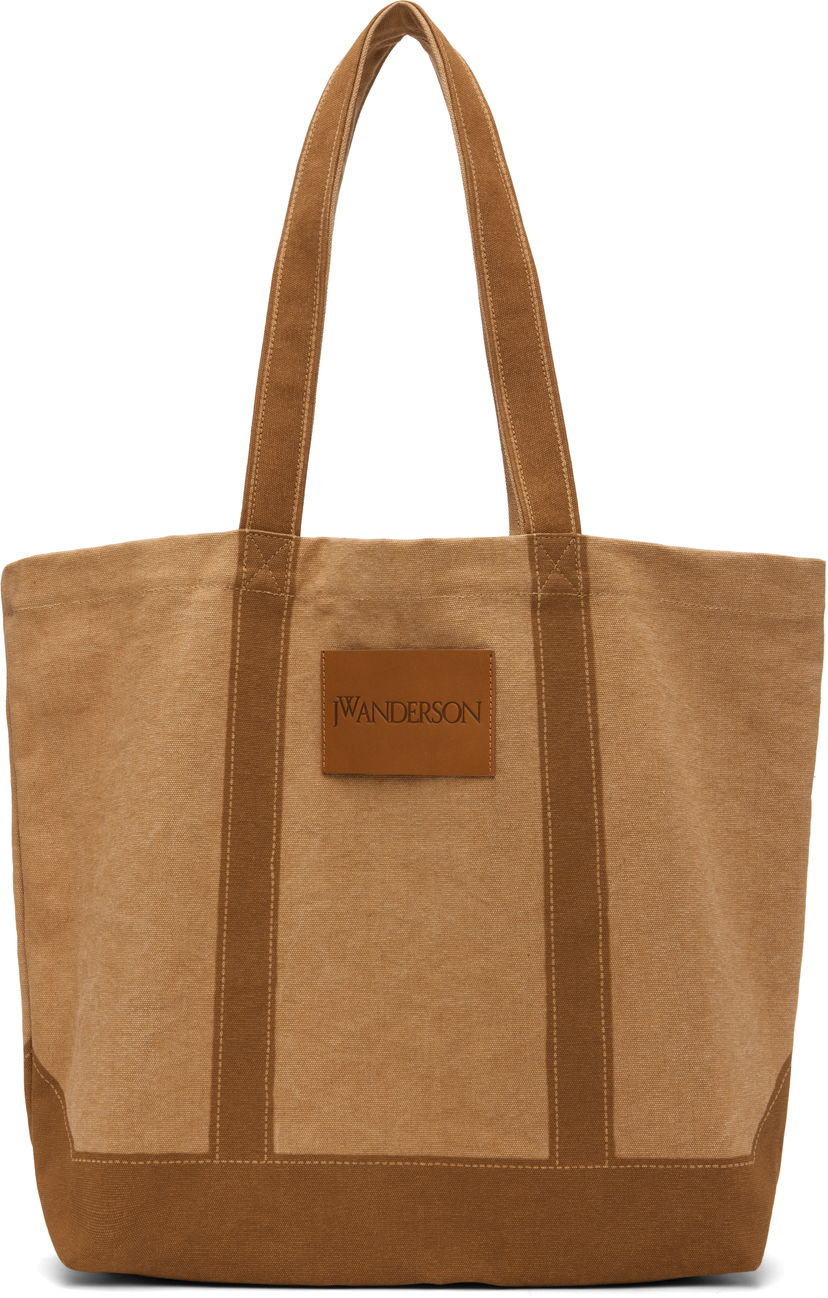 Tote bag JW Anderson JW Anderson Canvas Tote Rjava | HB0498-FA0331