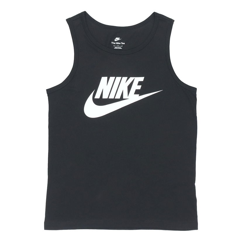 Majica brez rokavov Nike Sportswear Icon Futura Tank Črna | AR4992-013