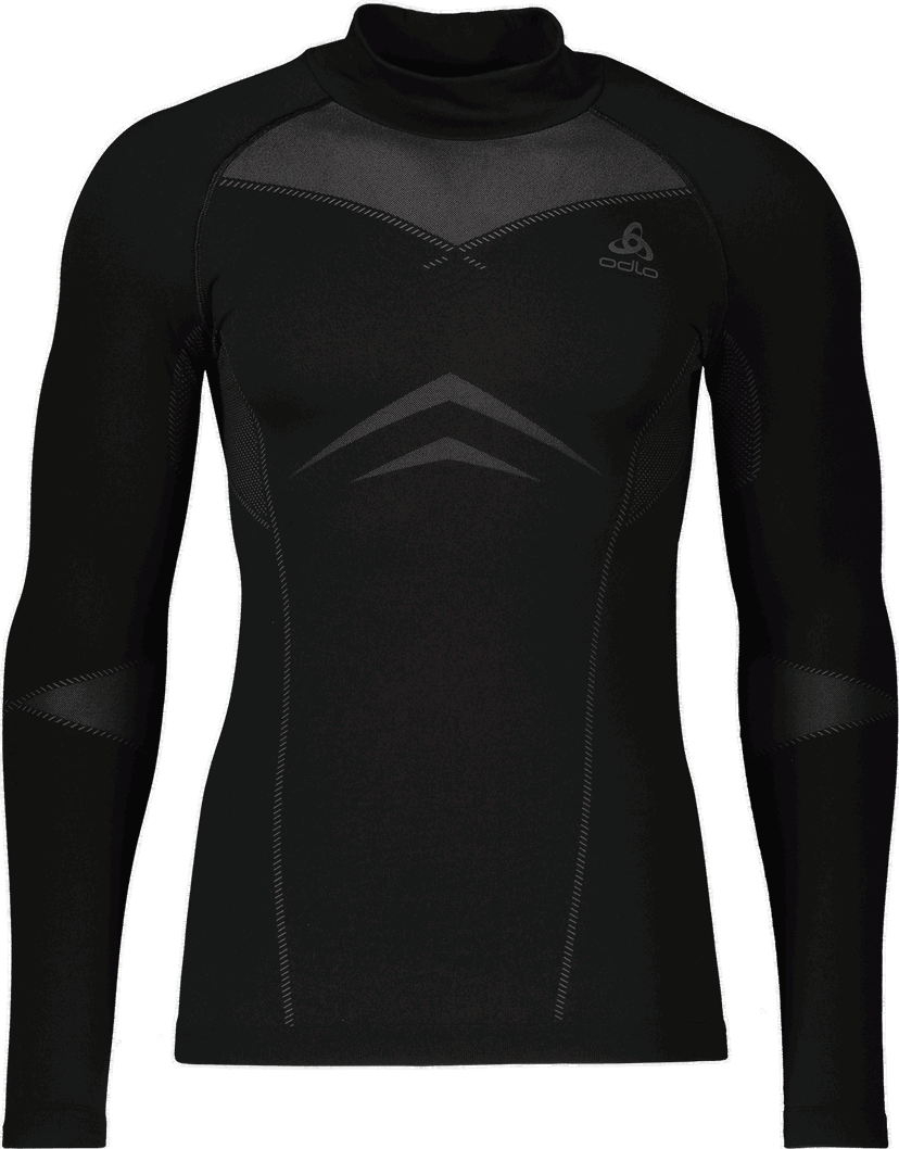 Majica Odlo Odlo Performance Fundamentals Light Turtle Neck Long Sleeve Underwear Shirt Črna | 197452-15000
