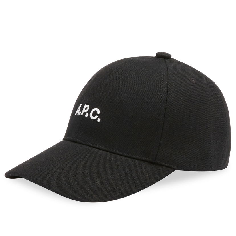 Kapa A.P.C. Charlie Cap, Size Medium Črna | COZZS-M24069-LZZ