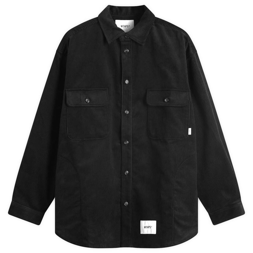 Srajce WTAPS Corduroy Overshirt Črna | 242WVDT-SHM05-BLK