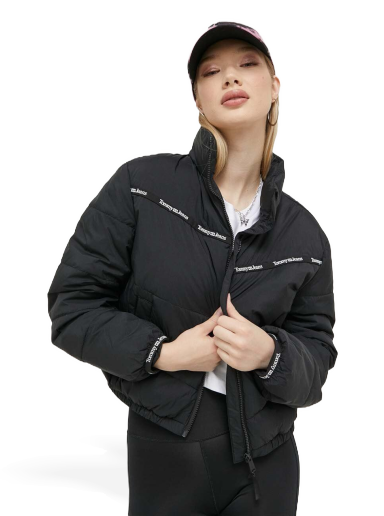 Puhovka Tommy Hilfiger Puffer Jacket Črna | DW0DW16100