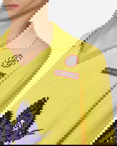 Pleteni pulover CORMIO Emilio Sweater Rumena | COREMILIOSWEATER LIMONCELLO, 4