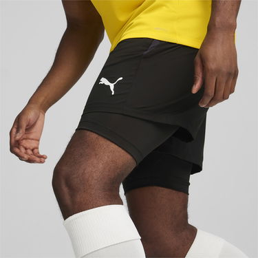 Kratke hlače Puma teamGOAL 2in1 Short Črna | 658774-03, 3