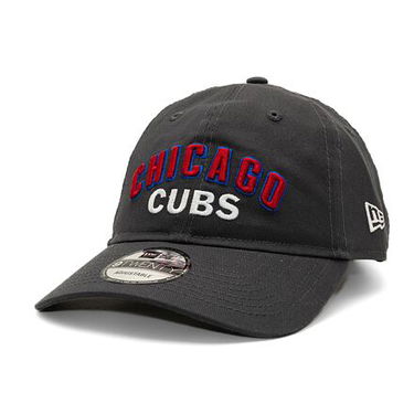 Kapa New Era 9TWENTY MLB Wordmark Chicago Cubs - Graphite Siva | 60503517, 0