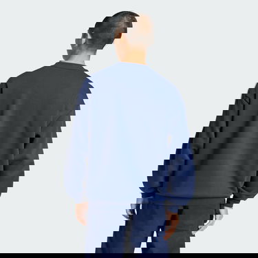 Pulover adidas Performance Oversized Crewneck Sweatshirt Modra | JP1063, 1