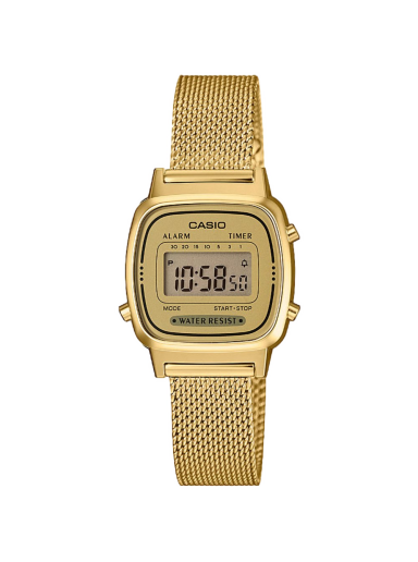 Ure CASIO Vintage LA670WEMY-9EF Kovinski | LA670WEMY-9EF