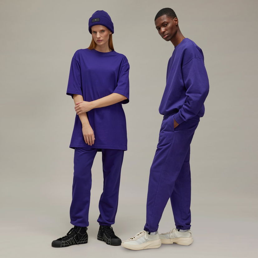 Trenirka Y-3 Brushed Terry Sweatpants Lila | JD9806